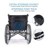 Rehabilitation Auxiliary Equipment Travel Lightweight Wheelchair
