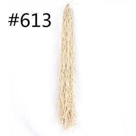 Dirty Braid Irregular Crochet Hair (Option: D)