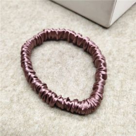 Silk seamless hair tie (Option: Korean Pink)