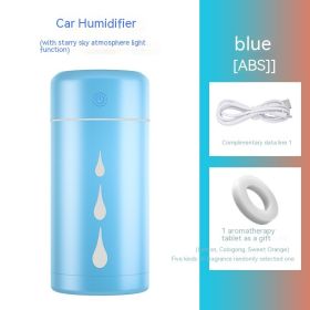 Car Humidifier Aromatherapy Spray Remove Odor (Option: ABS Blue)