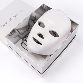 Beauty Instrument Beauty Skin Mask Instrument Seven-color Photon Rejuvenation (Option: With original packaging-US)
